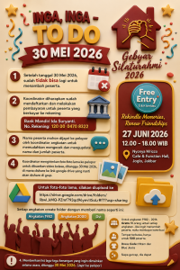 Gebyar Silaturahmi Alumni SMA Negeri 57 Jakarta 2026: Rekindle Memories, Renew Friendships