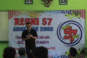 Reuni Alumni SMA Negeri 57 Jakarta Angkatan 2003 Tahun 2015: Mengenang Masa Putih Abu-Abu